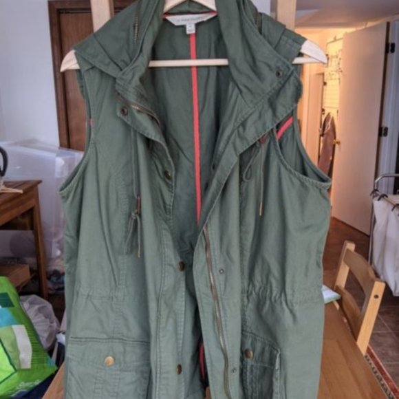 OLIVE GREEN VEST 41 Hawthorn 2X - Picture 3 of 3